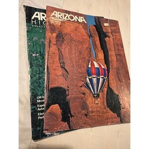Vintage Arizona Highways Magazines Lot July 1987 September 1982 Southwest Travel